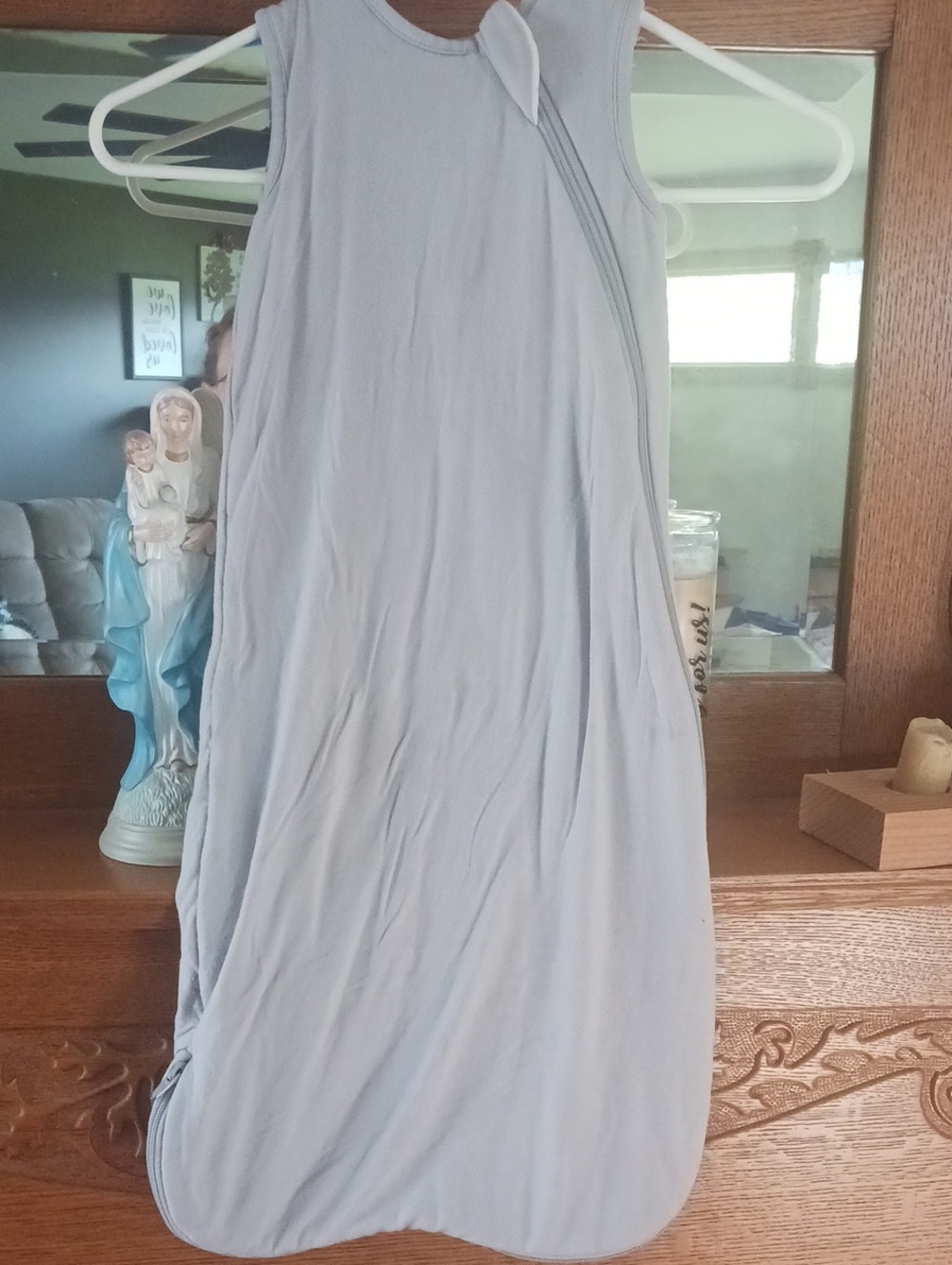 1.0 TOG Kyte BABY Bamboo Light Gray Sleeveless Kids Sleep Sack